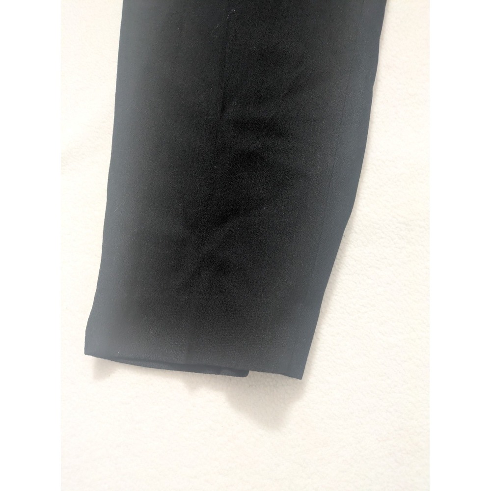 Pendleton 100% Virgin Wool Dress Pants Womens Petite 12 Black USA Made Trousers - Picture 5 of 13